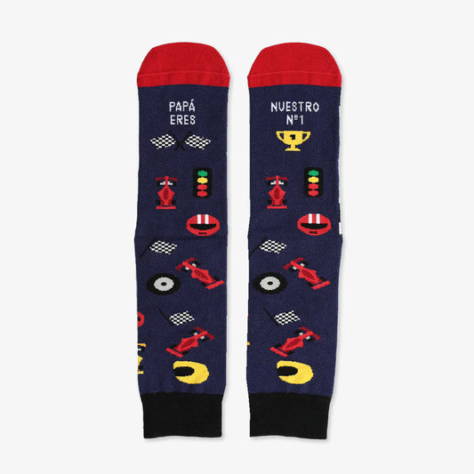 Calcetines "Papá eres nuestro nº 1" - UO