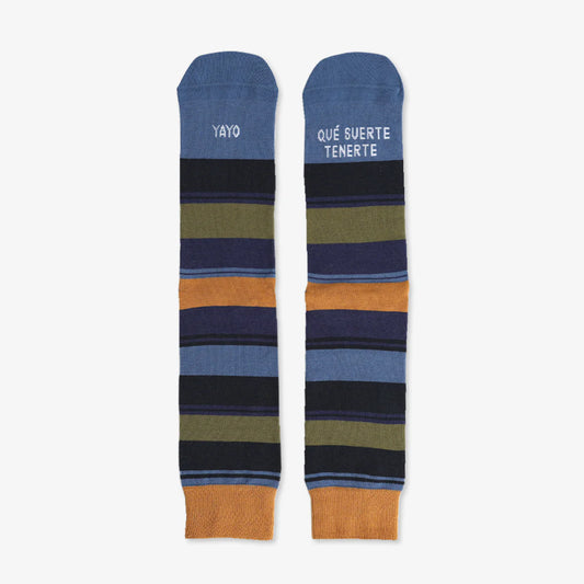 Calcetines "Yayo, qué suerte tenerte" - UO