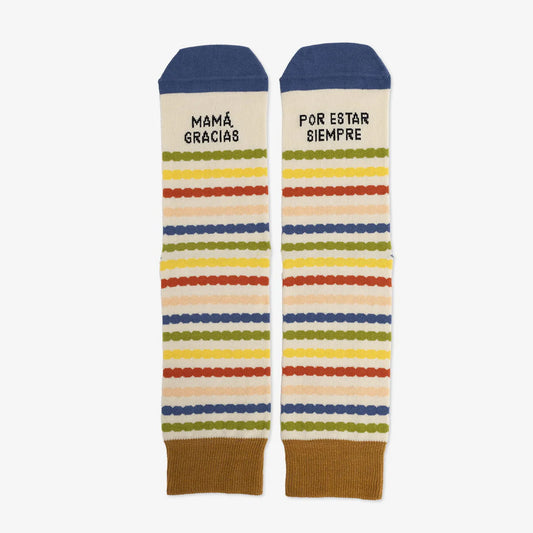 Calcetines "Mamá gracias por estar siempre"-UO