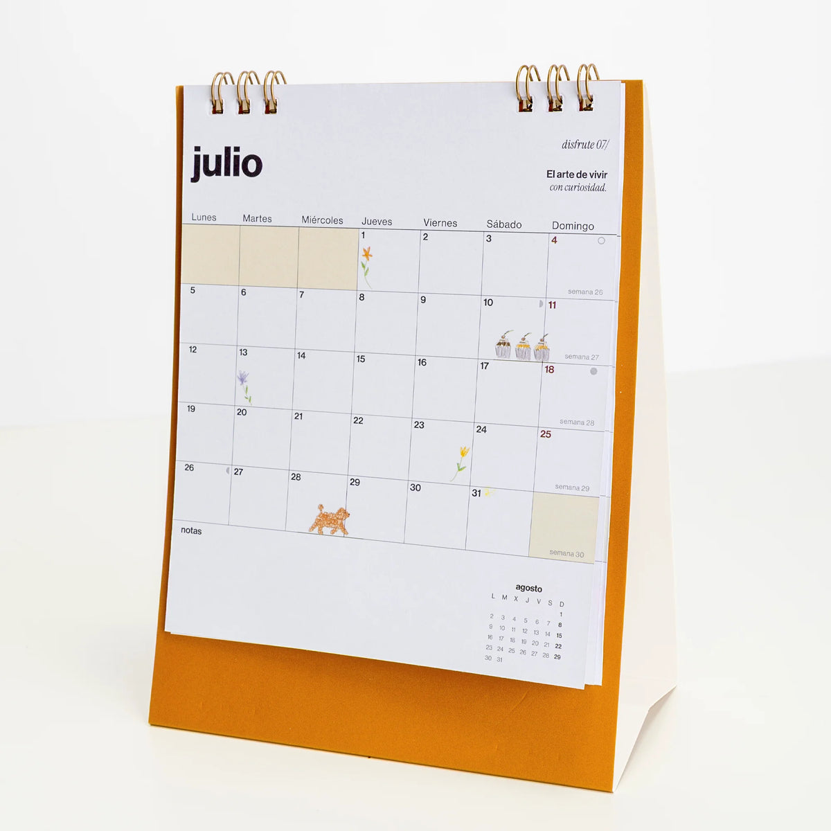 Calendario Sobremesa Universo 2027 - UO