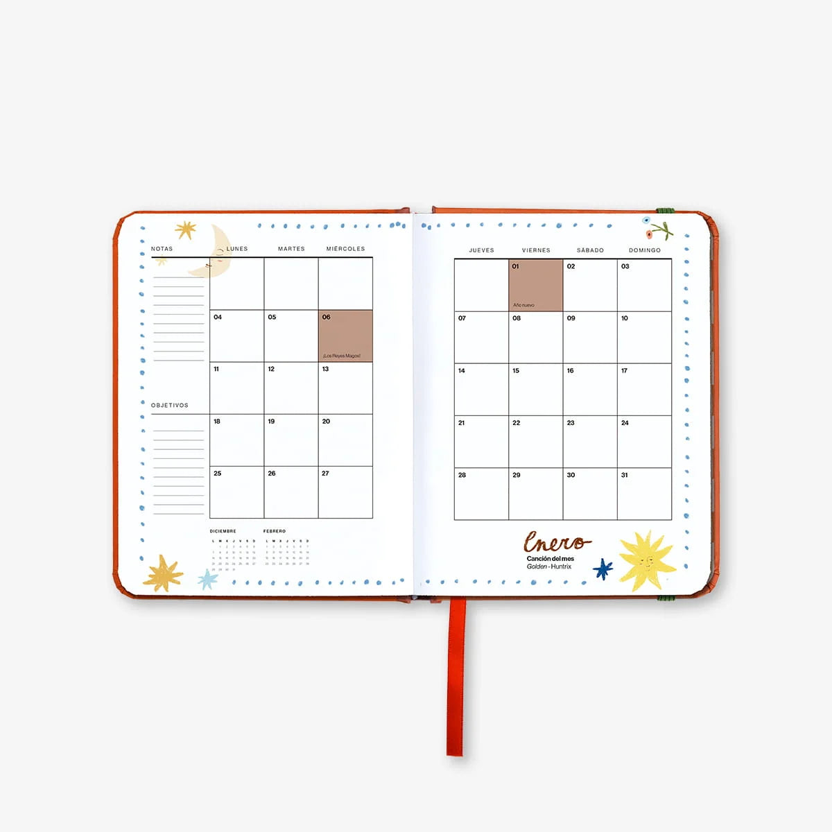 Agenda Anual Sunset Mini 2027 - UO