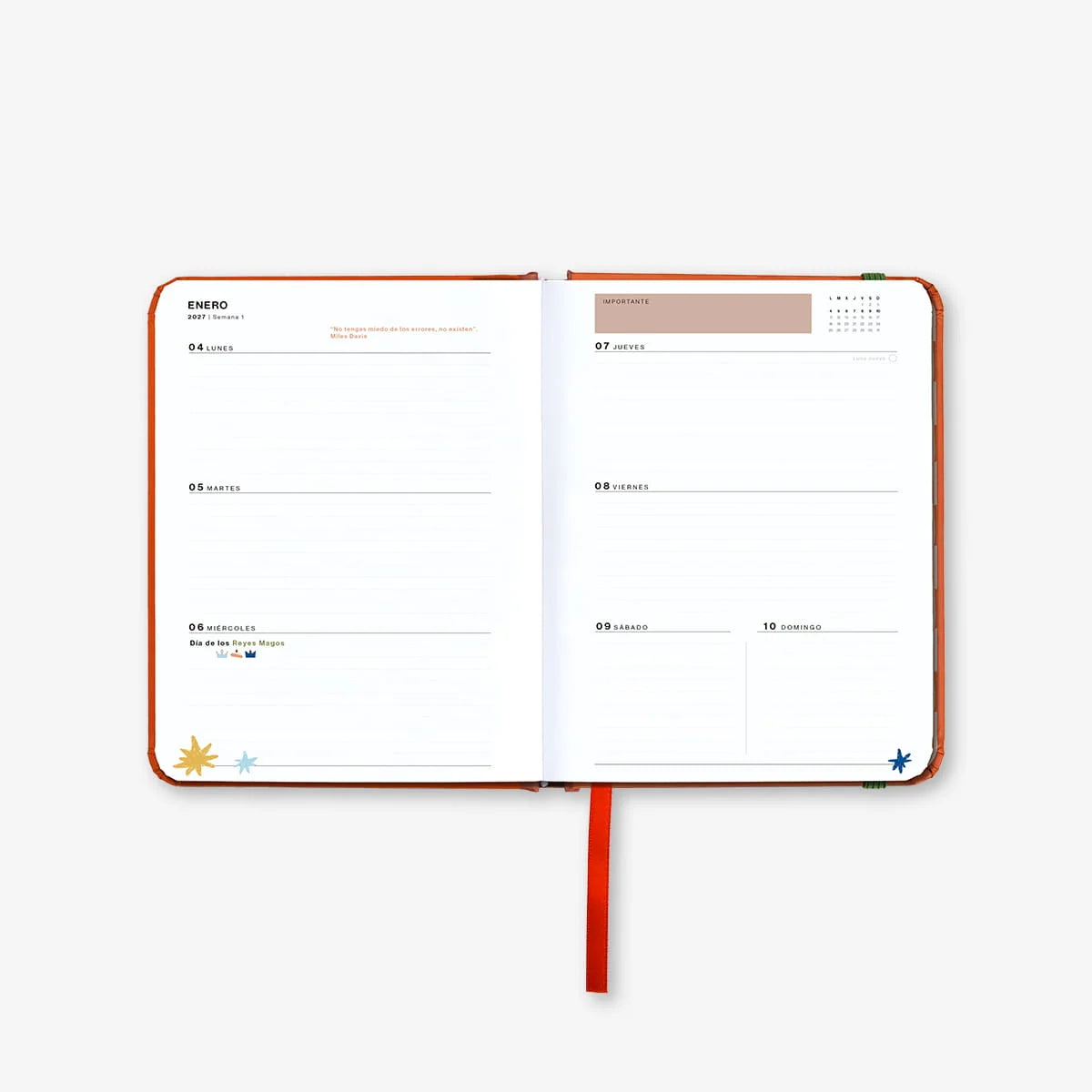 Agenda Anual Sunset Mini 2027 - UO