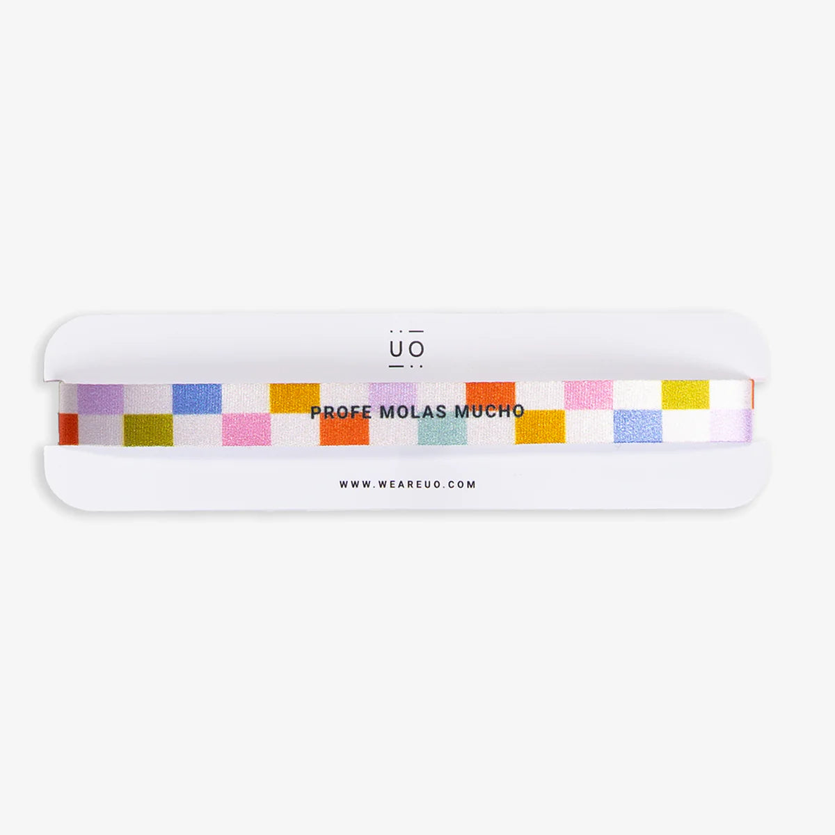 Pulsera de tela "Profe molas mucho" - UO