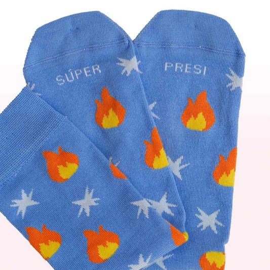 Calcetines SÚPER PRESI Azules
