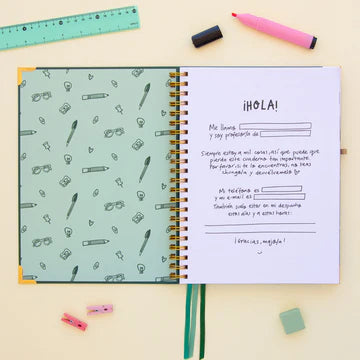 CUADERNO DEL PROFESOR CON AGENDA