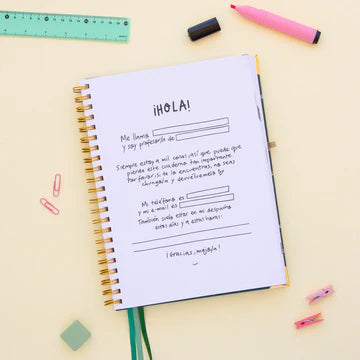 CUADERNO DEL PROFESOR CON AGENDA