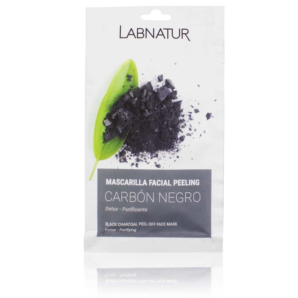 Mascarilla Facial PEELING CARBÓN NEGRO 10ml - LABNATUR