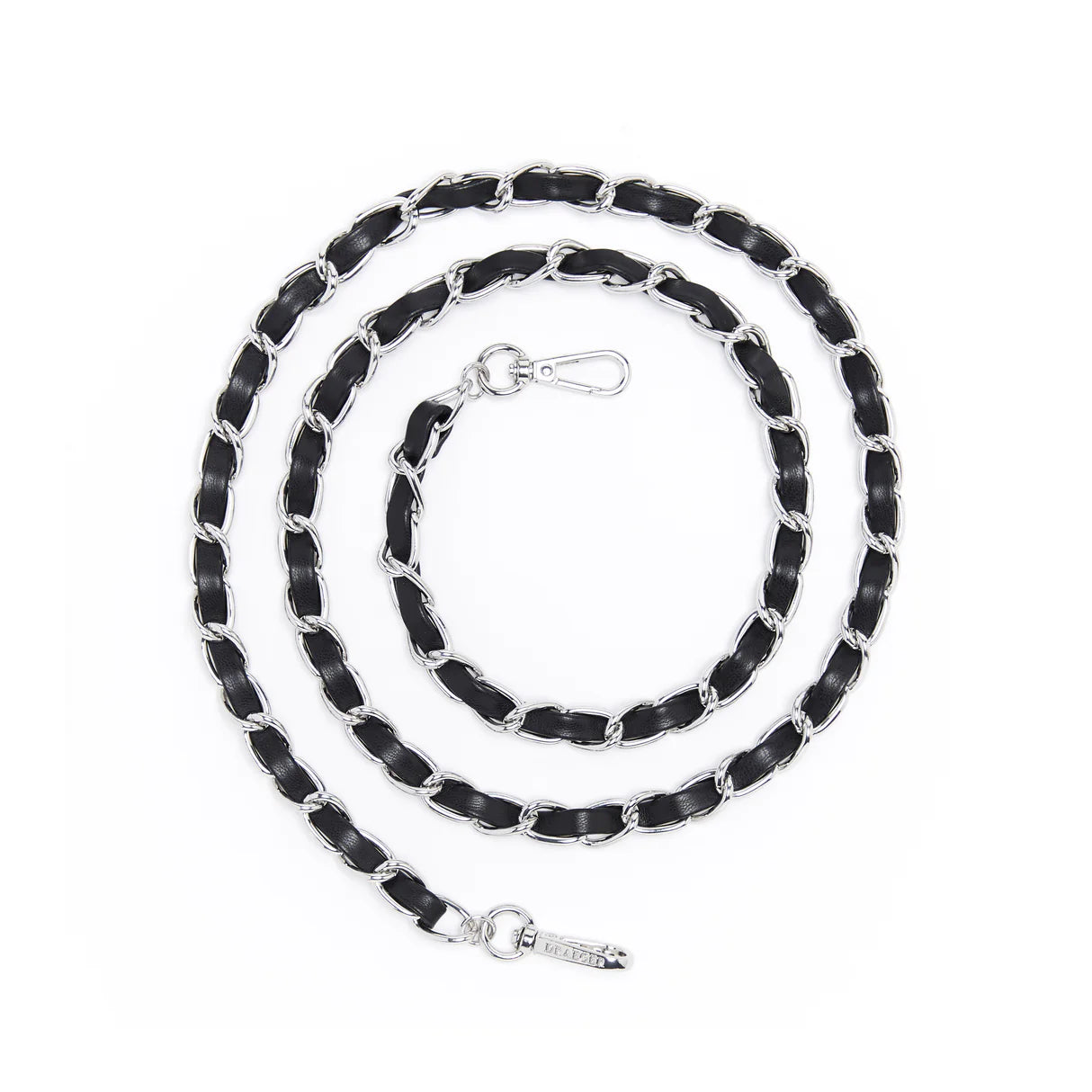 Cadena Para Teléfono LARGA PLATA Y NEGRO - DRAEGER