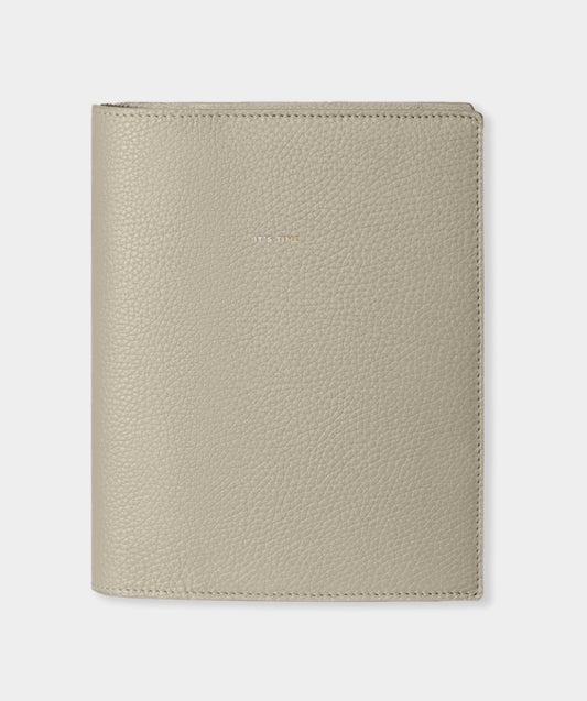 Funda de Cuero Vegano IT’S TIME Beig - THE GREAT MOUTACHE