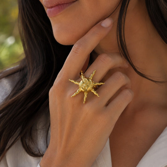Anillo Sol Acero