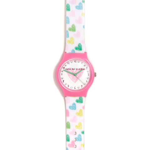 Reloj FLIP CORAZONES GARABATO CON BRILLANTES - ARP