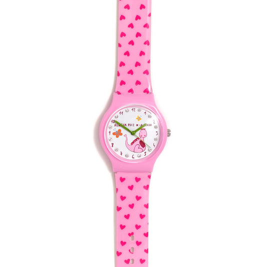 Reloj FLIP CORAZONES DINO CON BRILLANTES - ARP
