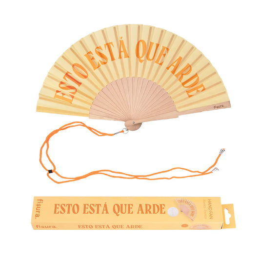 Abanico ESTO ESTÁ QUE ARDE - Fisura