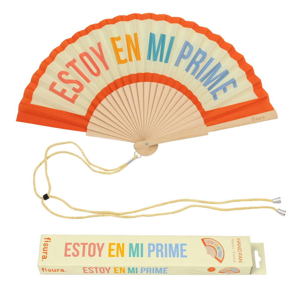 Abanico ESTOY EN MI PRIME - Fisura