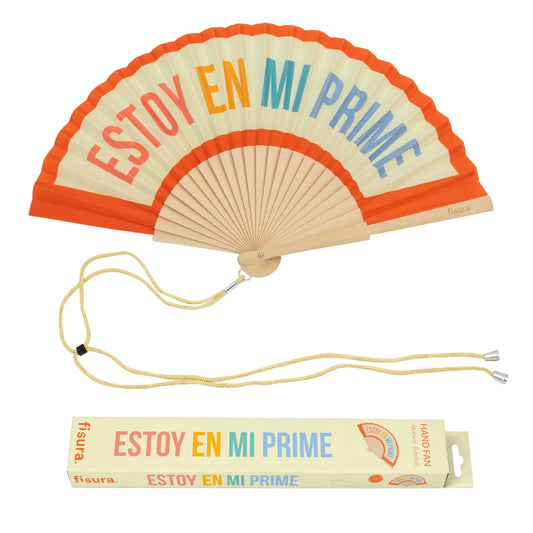 Abanico ESTOY EN MI PRIME - Fisura