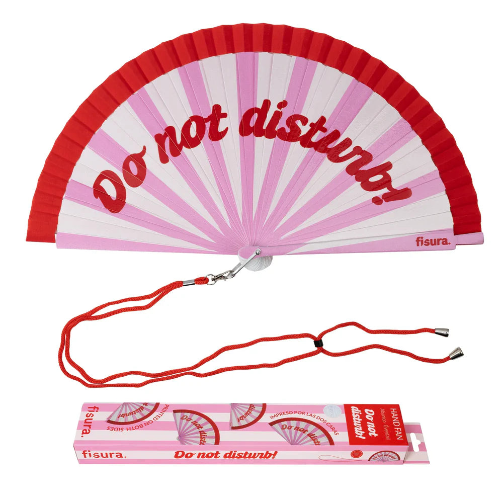 Abanico DO NOT DISTURB! - Fisura