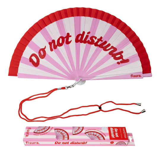 Abanico DO NOT DISTURB! - Fisura