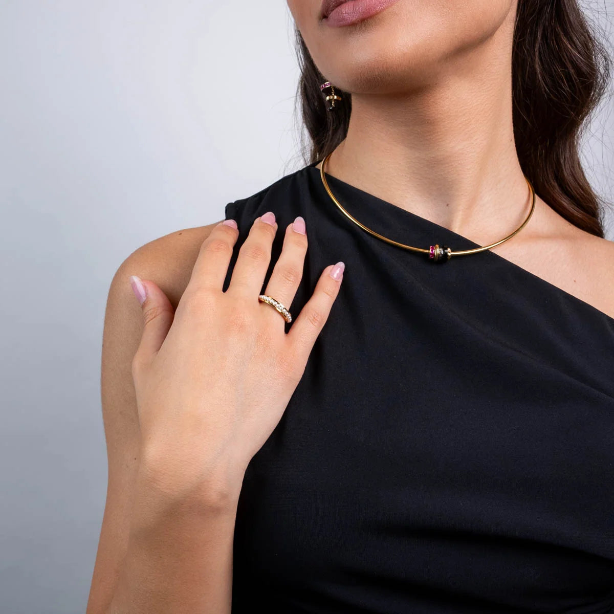 Anillo Vandal Perlas Blancas - Anartxy