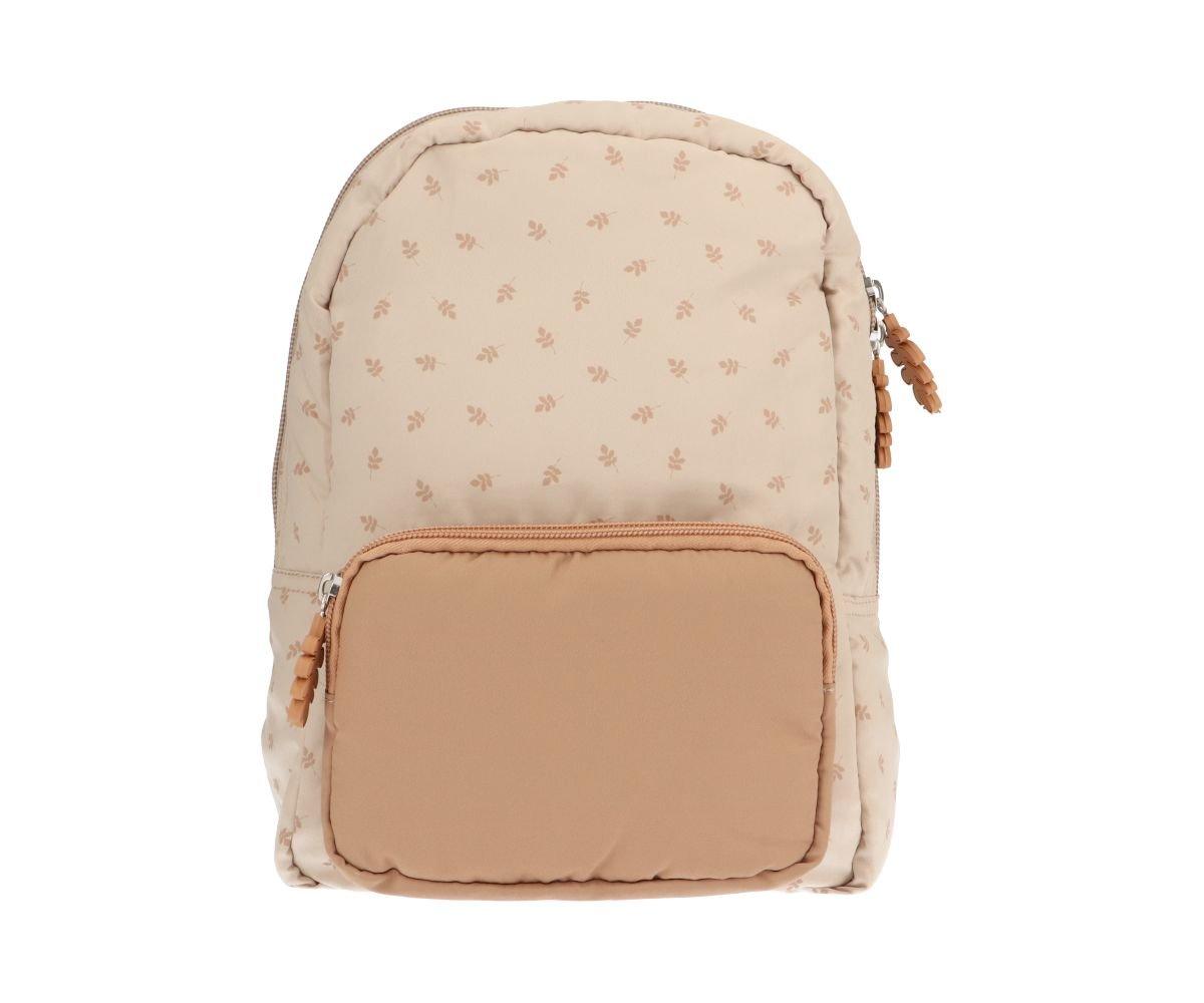 Mochila Infantil Acolchada Leaves Sand-TUTETE