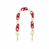 Cadena Para Teléfono Corta ROJO Y DORADO - DRAEGER