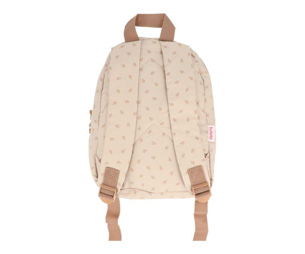 Mochila Infantil Acolchada Leaves Sand-TUTETE