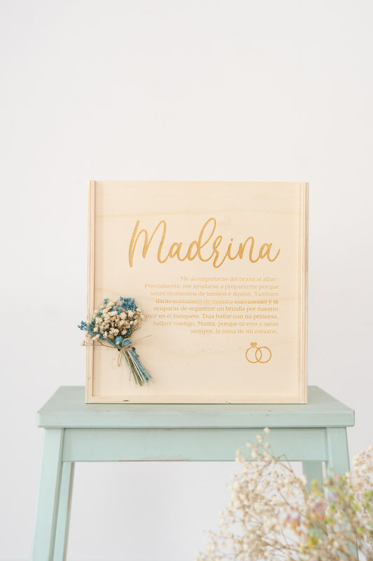 Caja Premium Madrina- Be Love