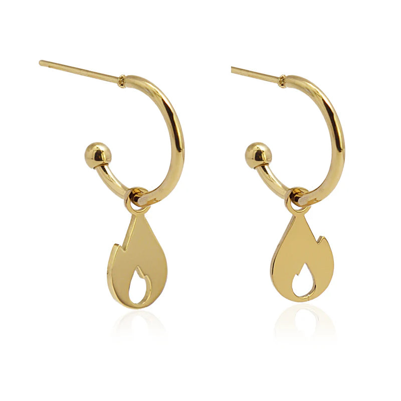 Pendientes Fallas Cremà - ANARTXY