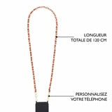 Cadena Para Teléfono Larga CAMEL Y DORADO - DRAEGER