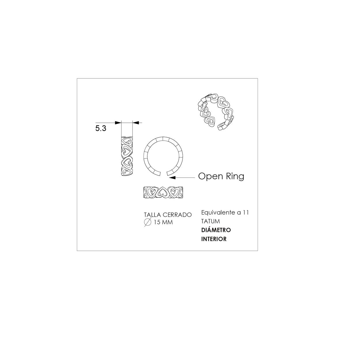 Anillo CORAZONES ANITA - AGATHA RUIZ DE LA PRADA