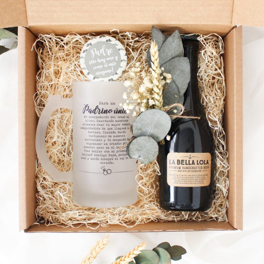 KIT DE CERVEZA "PADRINO" (PARA PAPÁ) - Be Love