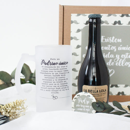 KIT DE CERVEZA "PADRINO" (PARA PAPÁ) - Be Love