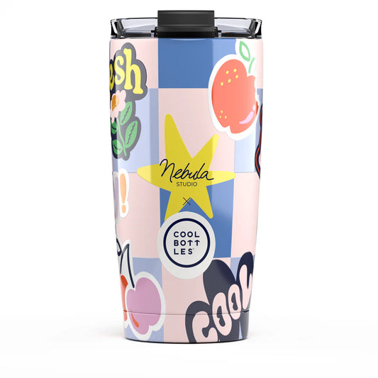 Vaso térmico Nebula  - Sticker Fever COOL BOTTLES