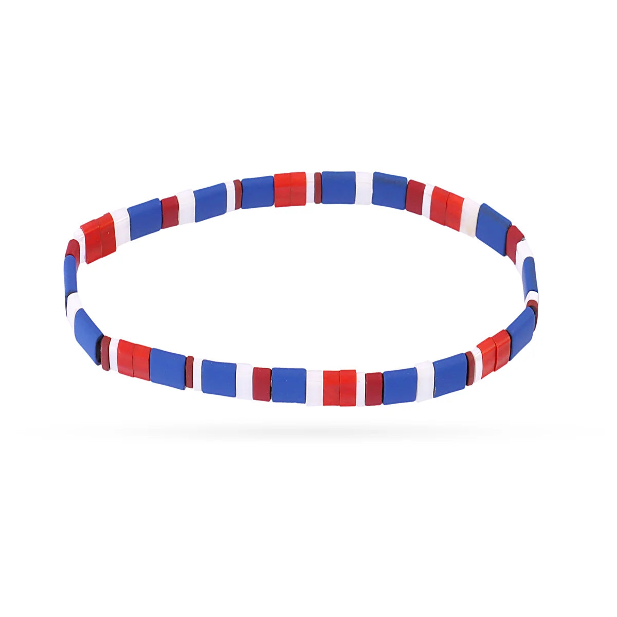 Pulsera elástica Miyuki multicolor