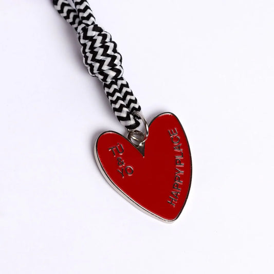 Llavero metálico "Tú y yo. Happy place." - UO