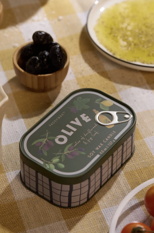 Fig & Olive - Vela de lata de 4.5 oz - PADDYWAX