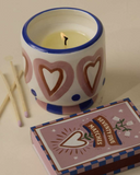 A Dopo ‘Hearts’ Box of 75 Long Matches - PADDYWAX