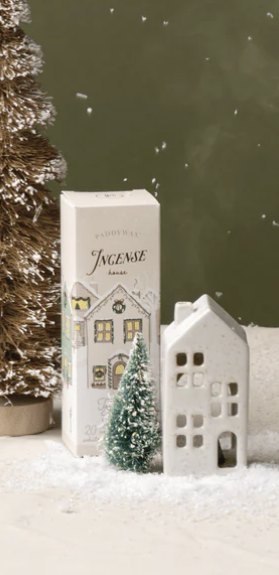 Incense Holiday Town House Teakwood Tobacco - PADDYWAX