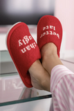 Zapatillas “Better late than ugly” rojo - FISURA