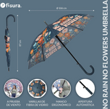 Paraguas "No rain no flowers" - FISURA