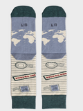 Calcetines "Un viaje lo cura todo" - UO