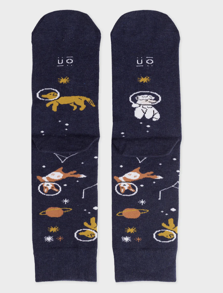 Calcetines "Dice el horóscopo que lo hagas" - UO