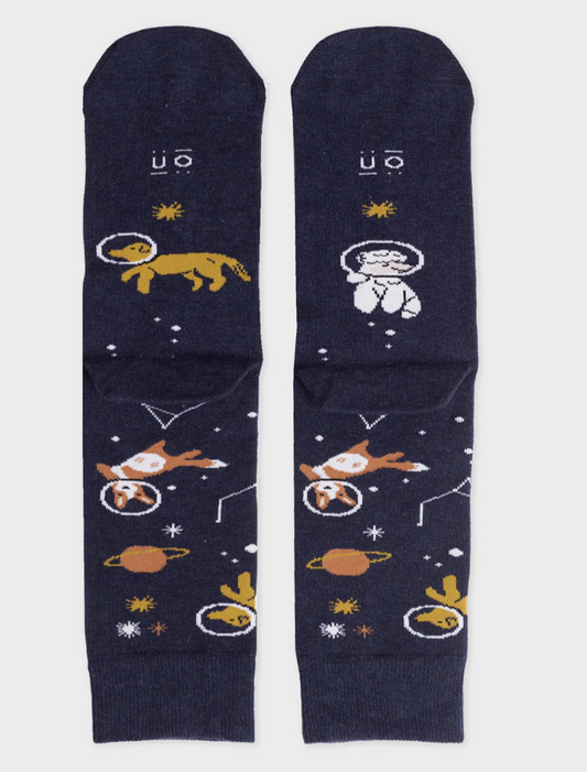 Calcetines "Dice el horóscopo que lo hagas" - UO