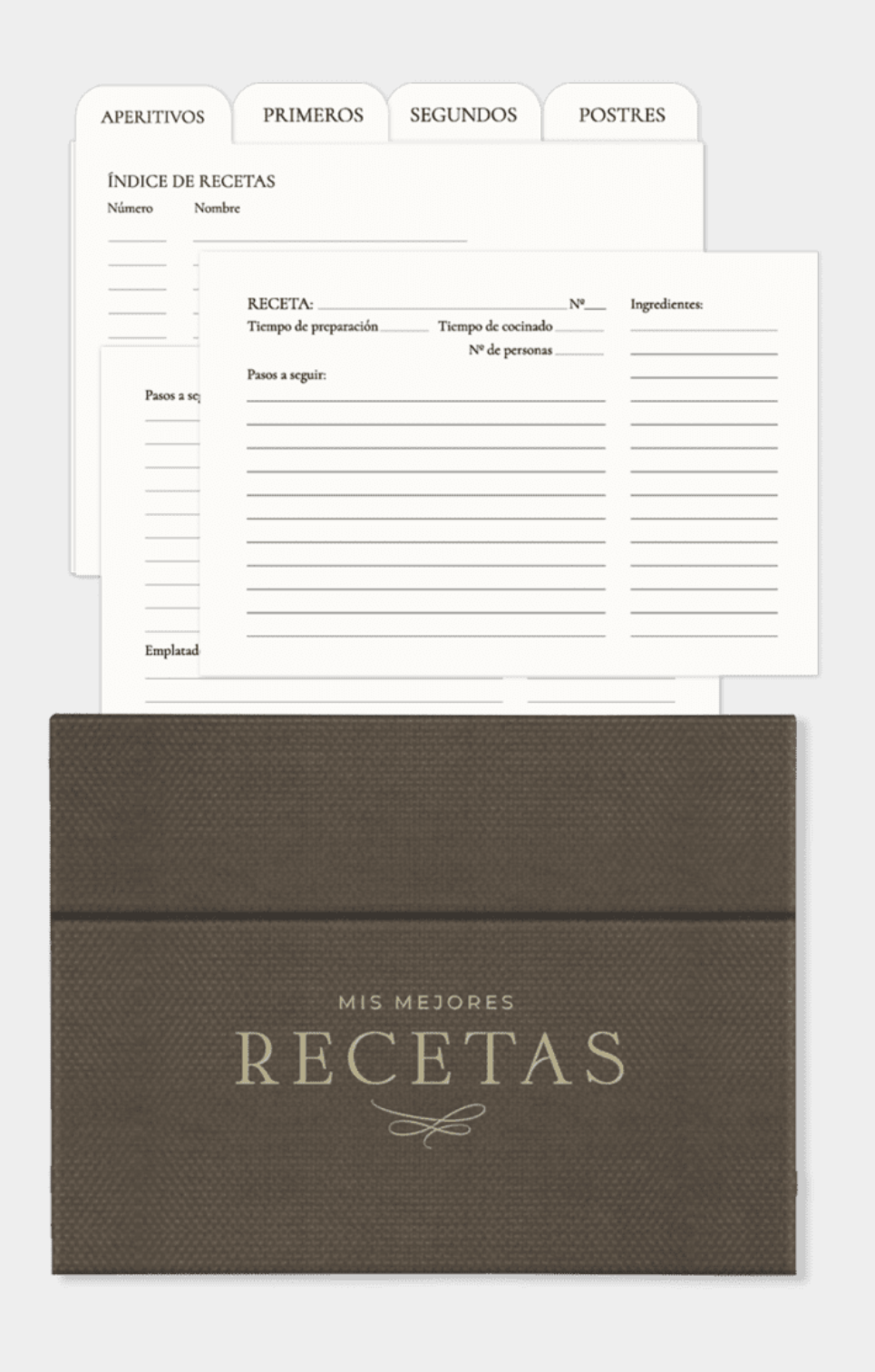 Mis Mejores Recetas – Box + Cards - THE GREAT MOUSTACHE