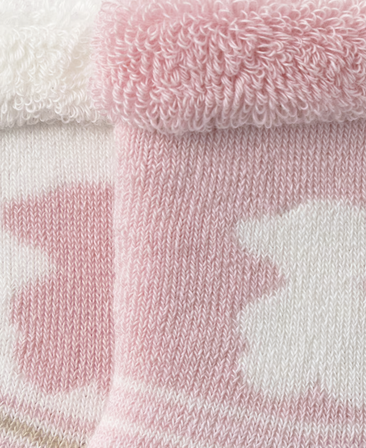 Pack 2 pares de calcetines bebé SSocks rosa - TOUS