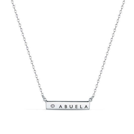 Gargantilla ABUELA-Plata