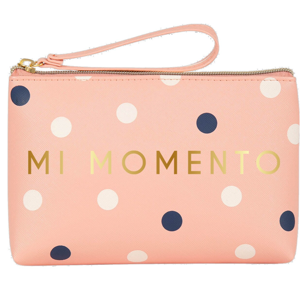 Portatodo Grande con Cremallera MI MOMENTO Rosa - DRAEGER