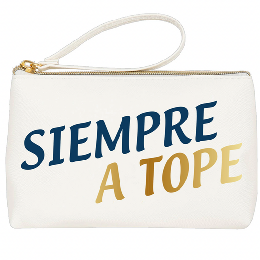 Portatodo Grande con Cremallera SIEMPRE A TOPE Blanco - DRAEGER