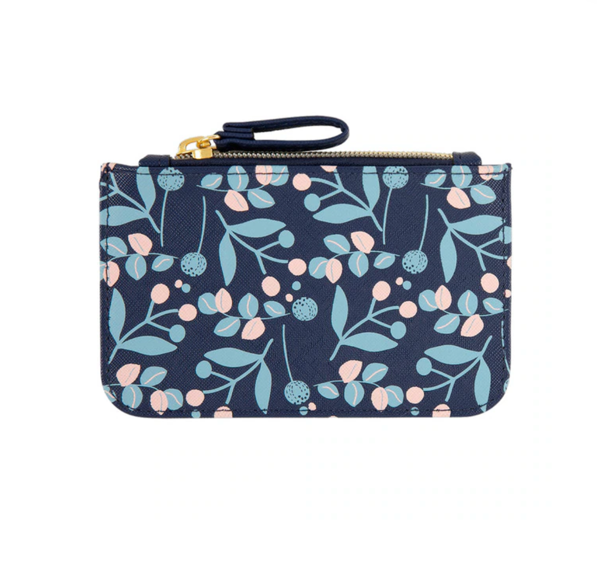 Portatodo Pequeño con Cremallera FLORES Azul y Rosa - DRAEGER