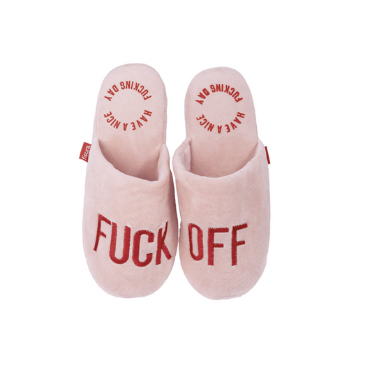 Zapatillas Fuck Off Rosa-Fisura