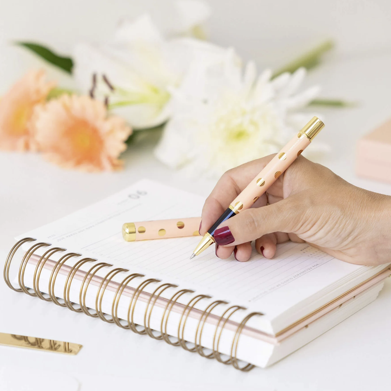 Bolígrafo JEFA GOLD&PINK - CHARUCA